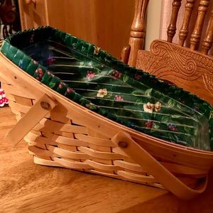 1998 Longaberger Large Vegetable Basket